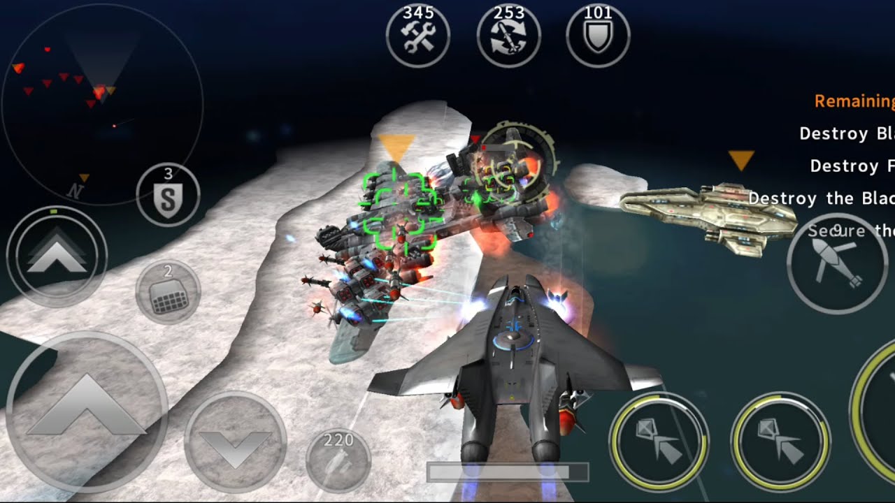 Longinus in episode 23 mission 7 | gunship battle