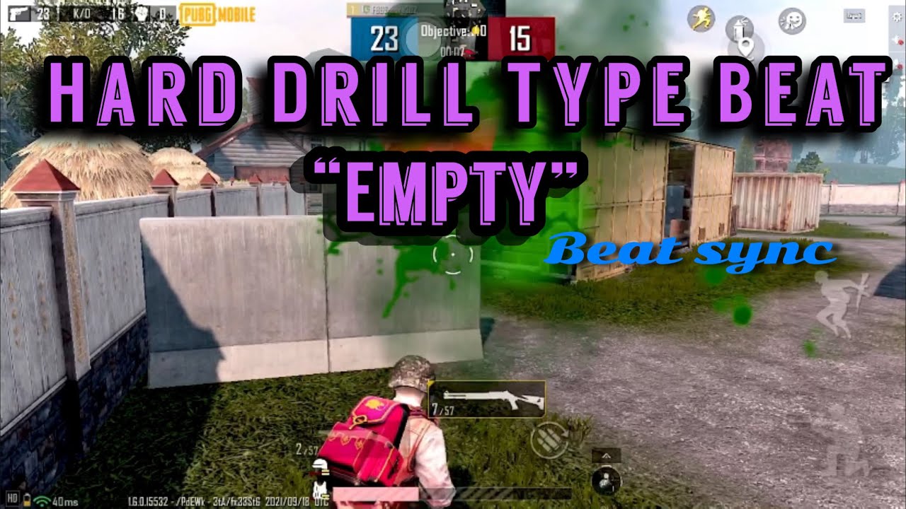 Hard Drill Type Beat “ Empty ” | Beat Sync Montage | Pubg Montage | Mr poid