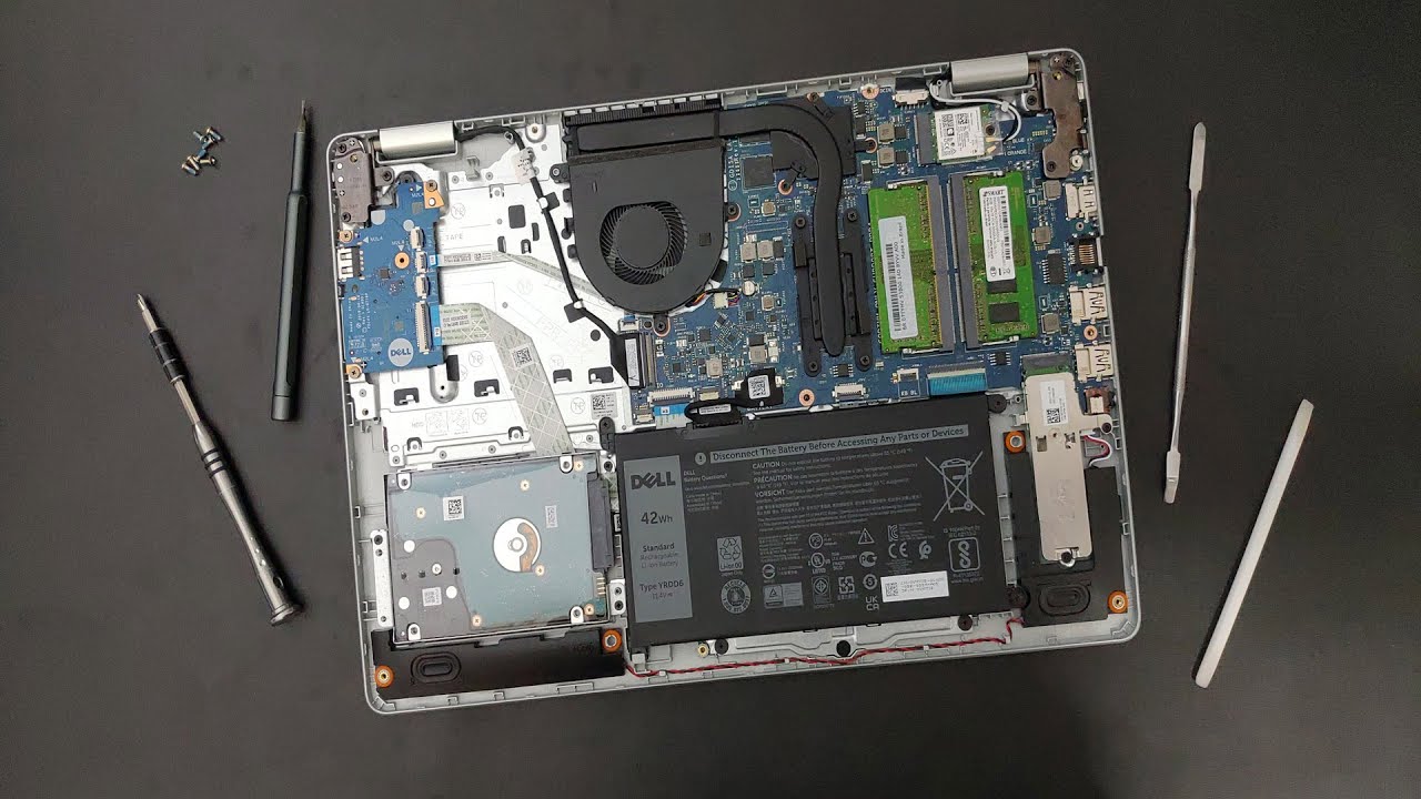 Dell Inspiron 3501 - 11ª Geração - Desmontagem