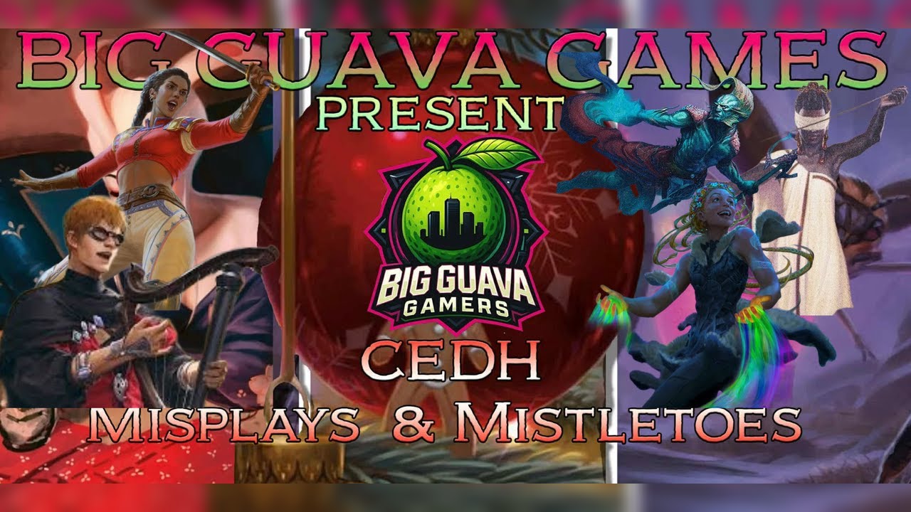 Big Guava Gamers CEDH Misplays and Mistletoes Round 1 Sisay vs Minstrel vs Tymna Thras vs Esika