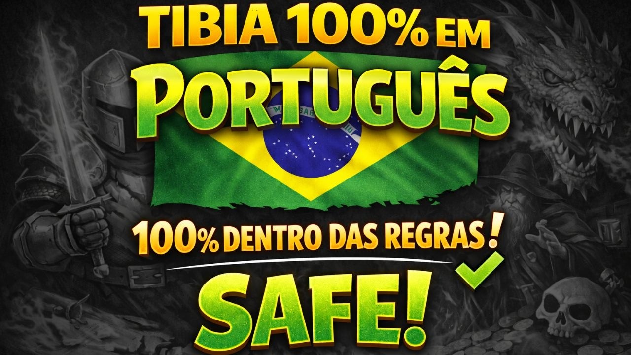 Tibia Global Traduzido 100% em PT-br