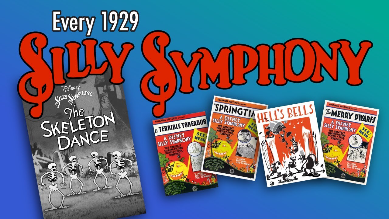 Every Disney Silly Symphony cartoon in Chronological Order (1929, Full Compilation)