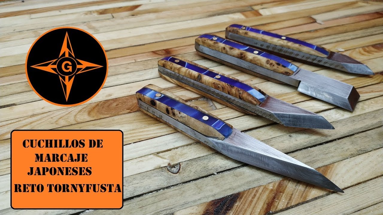 #CUCHILLOS #JAPONESES DE MARCAJE #KIRIDASHI  Making a #japanese kiridashi RETO #TORNYFUSTA GINESSOT