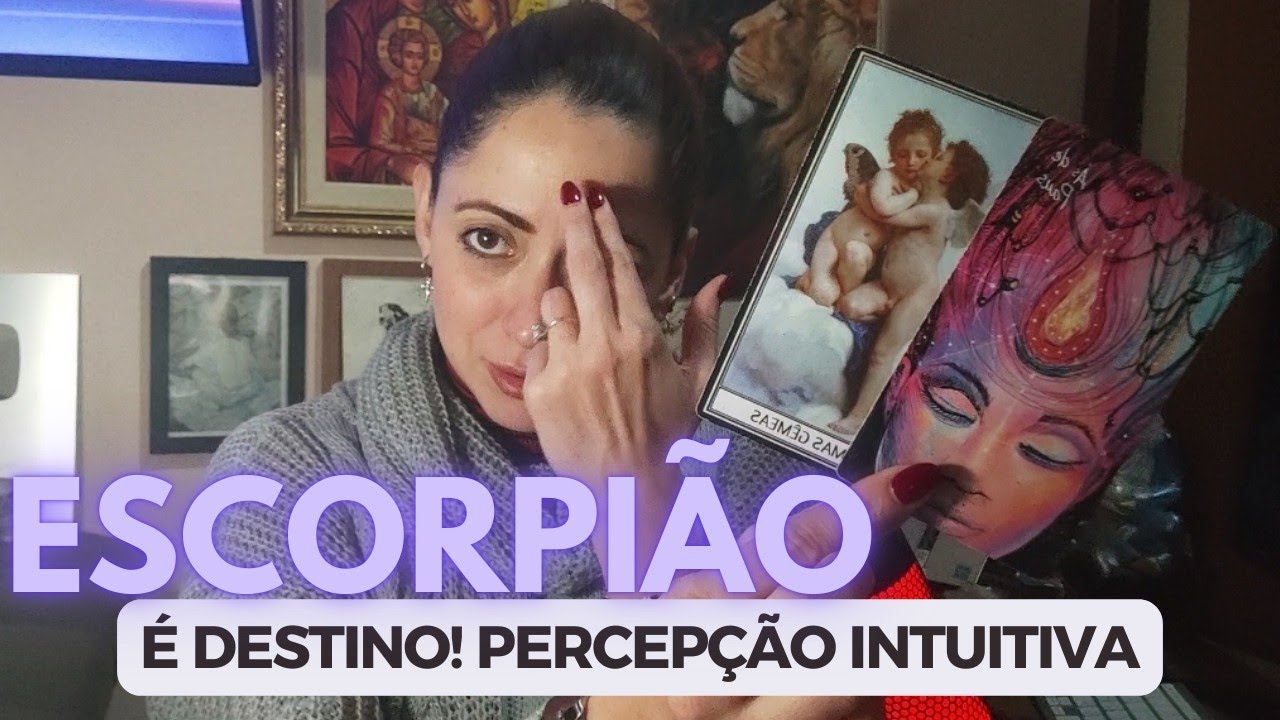 ESCORPIÃO ♏️ A SUA ALMA GÊMEA