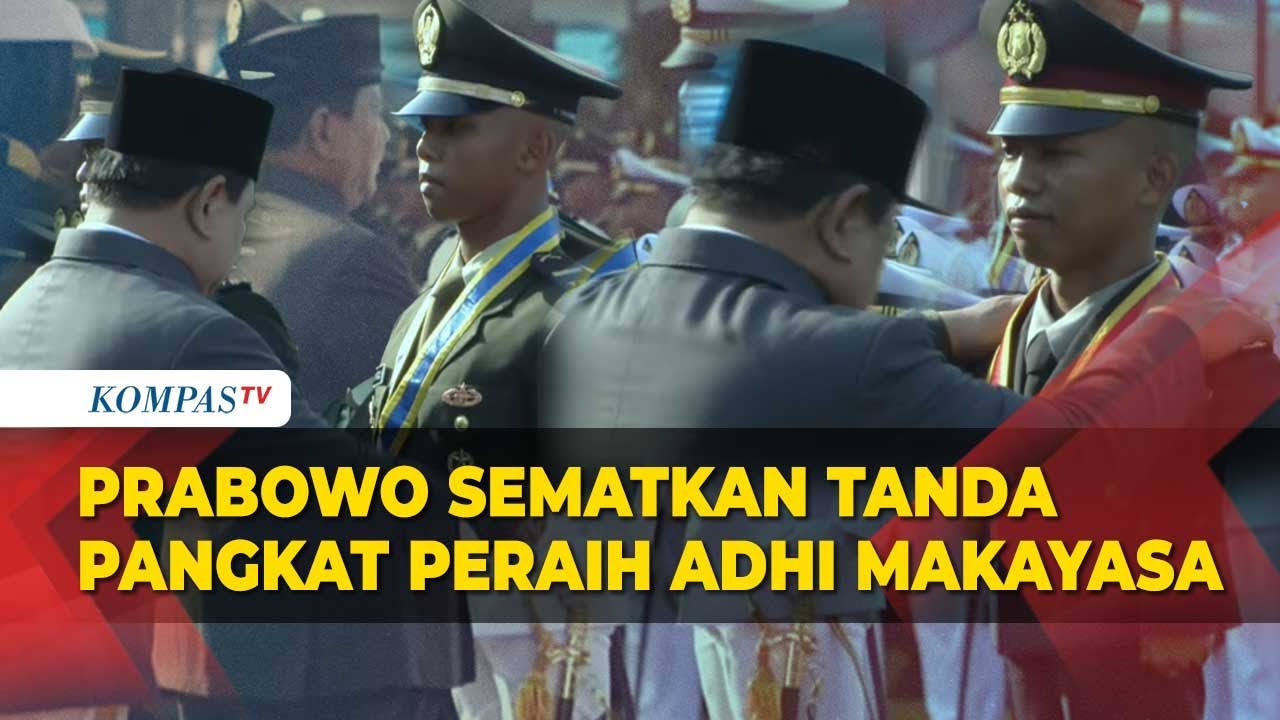 Bikin Bangga! Presiden Prabowo Sematkan Tanda Pangkat ke Perwira Peraih Adhi Makayasa 2025