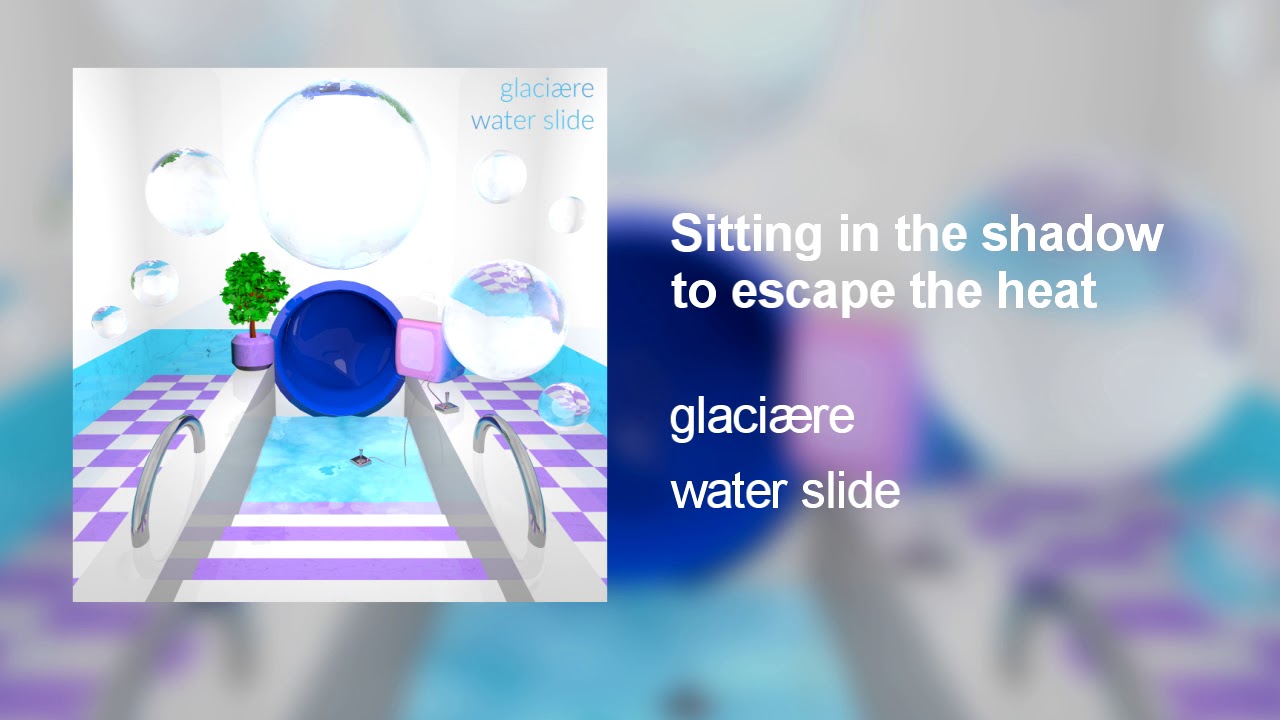 glaci&aelig;re - Sitting in the shadow to escape the heat