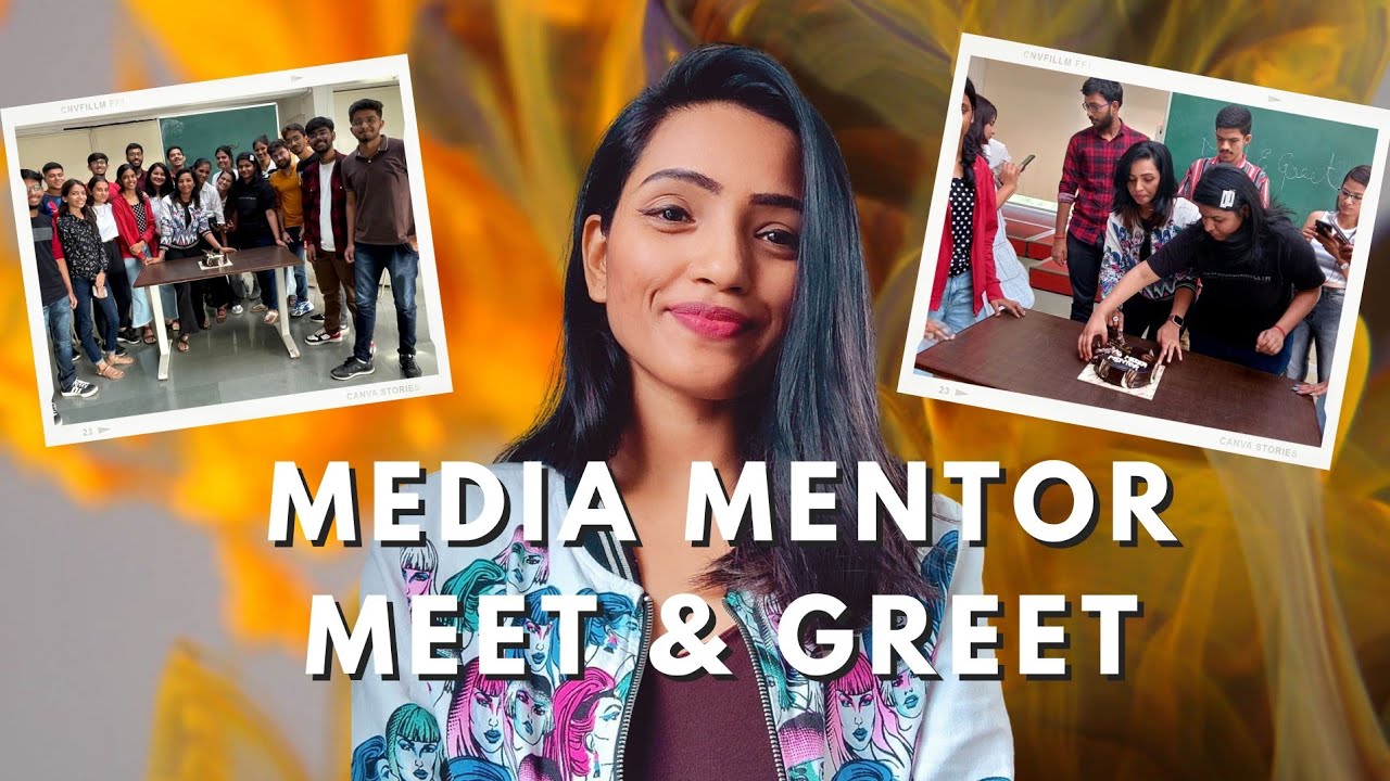 MEDIA MENTOR FIRST MEET & GREET 🤓 | IT WAS SO MUCH FUN #meet&greet