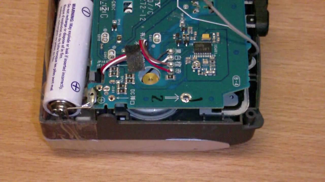 Inside the sony TCM-150