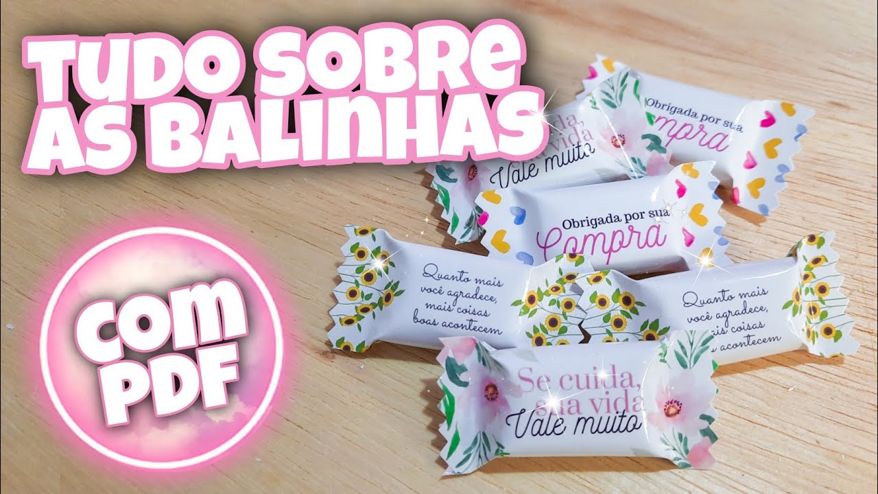 COMO FAÇO AS BALINHAS PERSONALIZADAS - PASSO A PASSO DO INICIO AO FIM - TIRANDO TODAS AS DUVIDAS