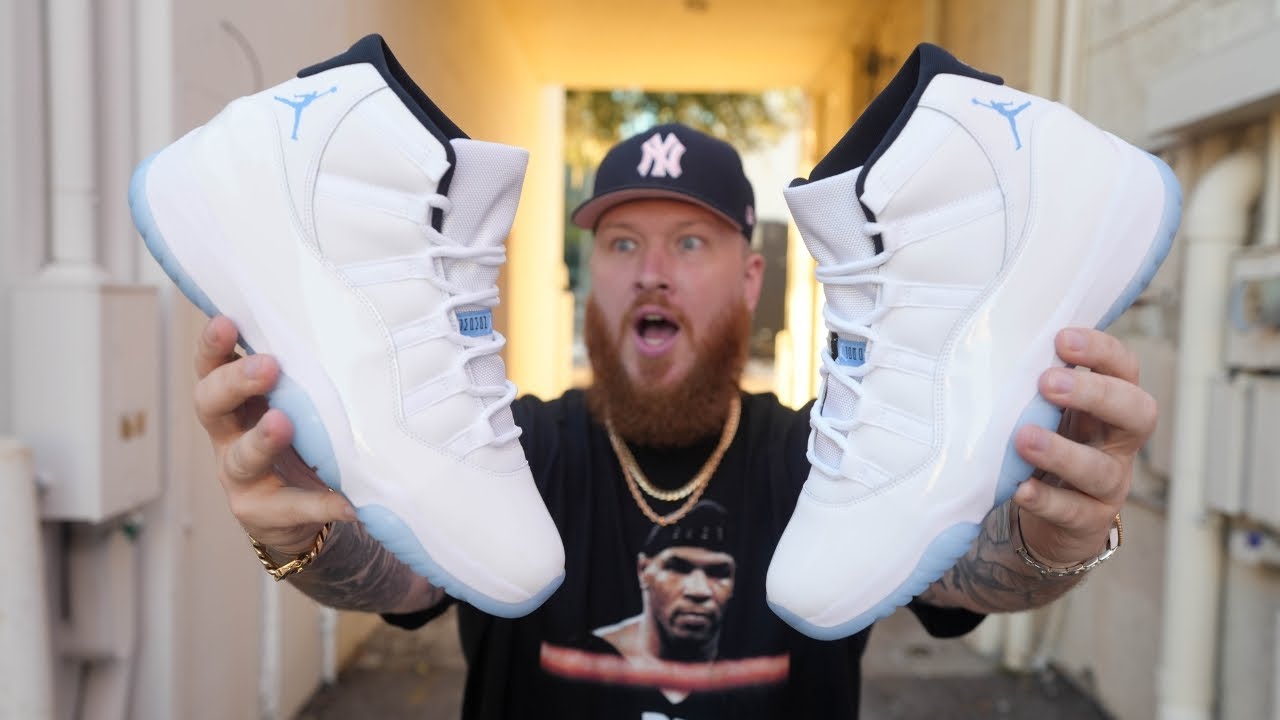 НАСКОЛЬКО ХОРОШИ КРОССОВКИ JORDAN 11 LEGEND BLUE?! (Ранний обзор In Hand & On Feet)