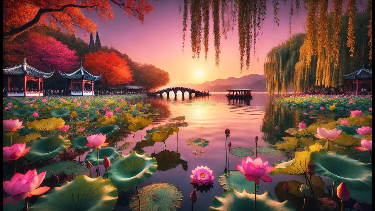 🌿中国禅意心境 | Chinese Zen Spirit ⭐ 超好聽的古箏、琵琶、竹笛、二胡演奏 #relaxingmusic #stressrelief  #flute @zenmelodies18