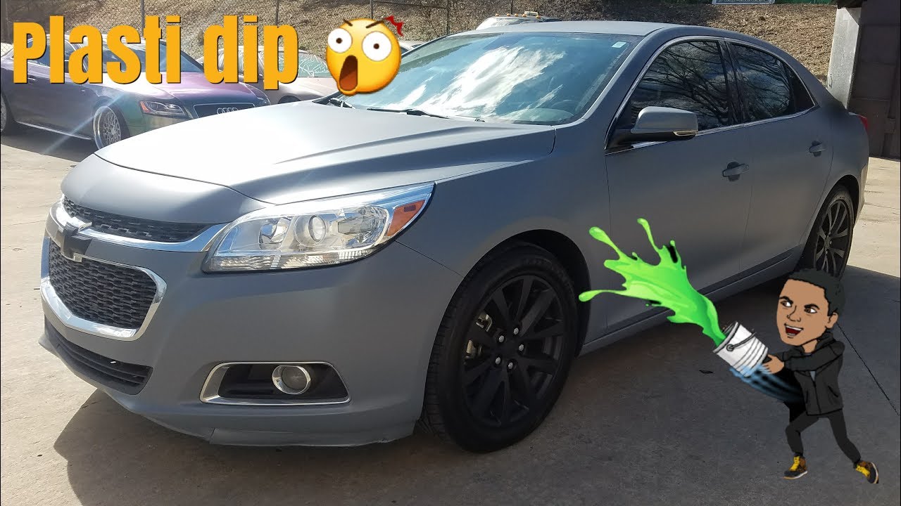 How to plasti dip a chevy malibu gunmetal grey