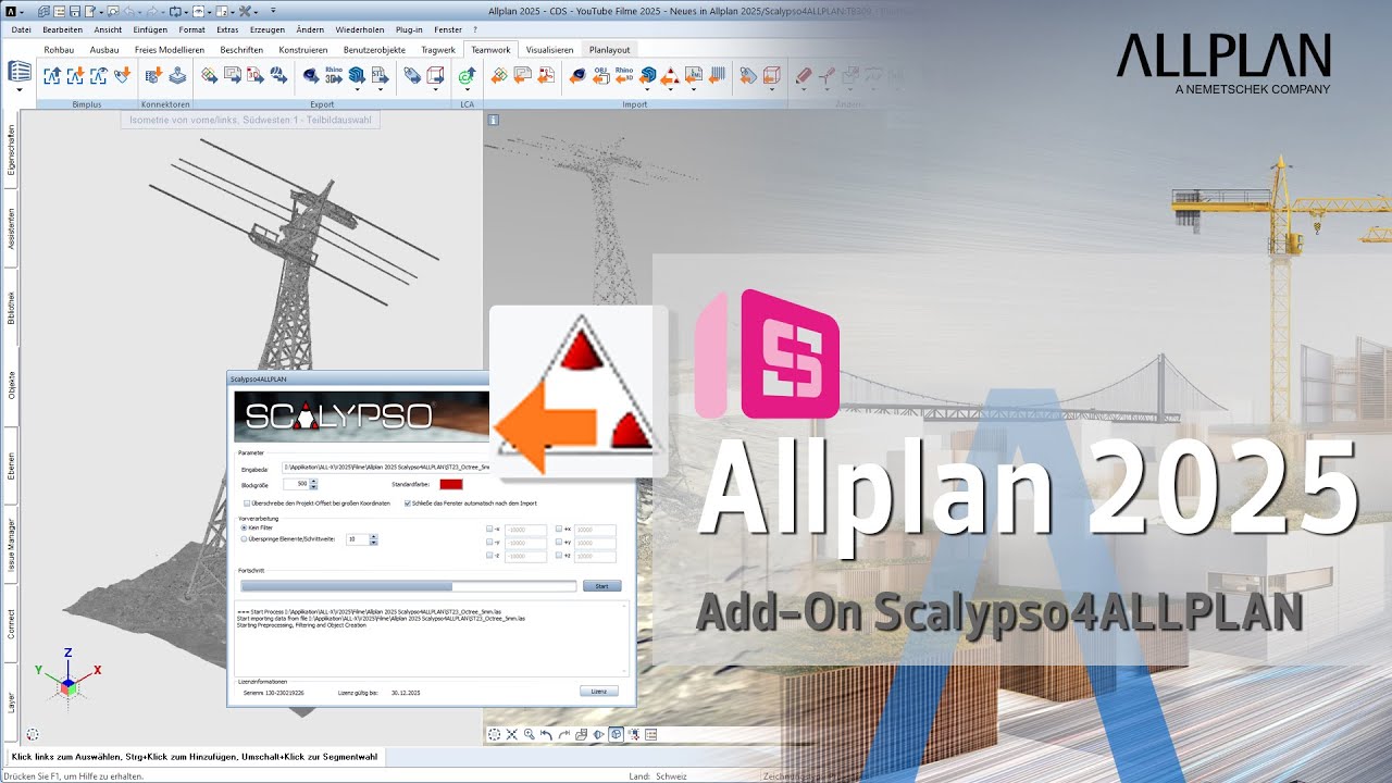 ALLPLAN 2025 Add-On Scalypso4ALLPLAN