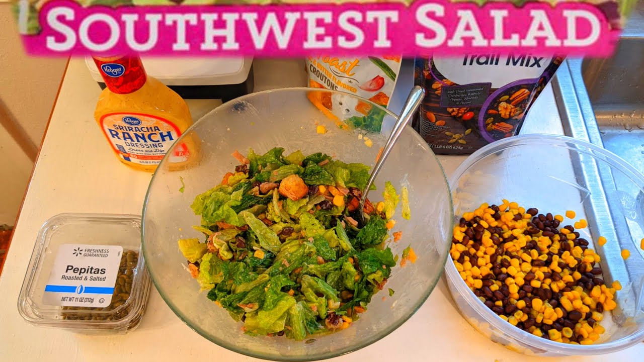 Homemade Southwest Salad, Healthy and Easy to Make 🥗