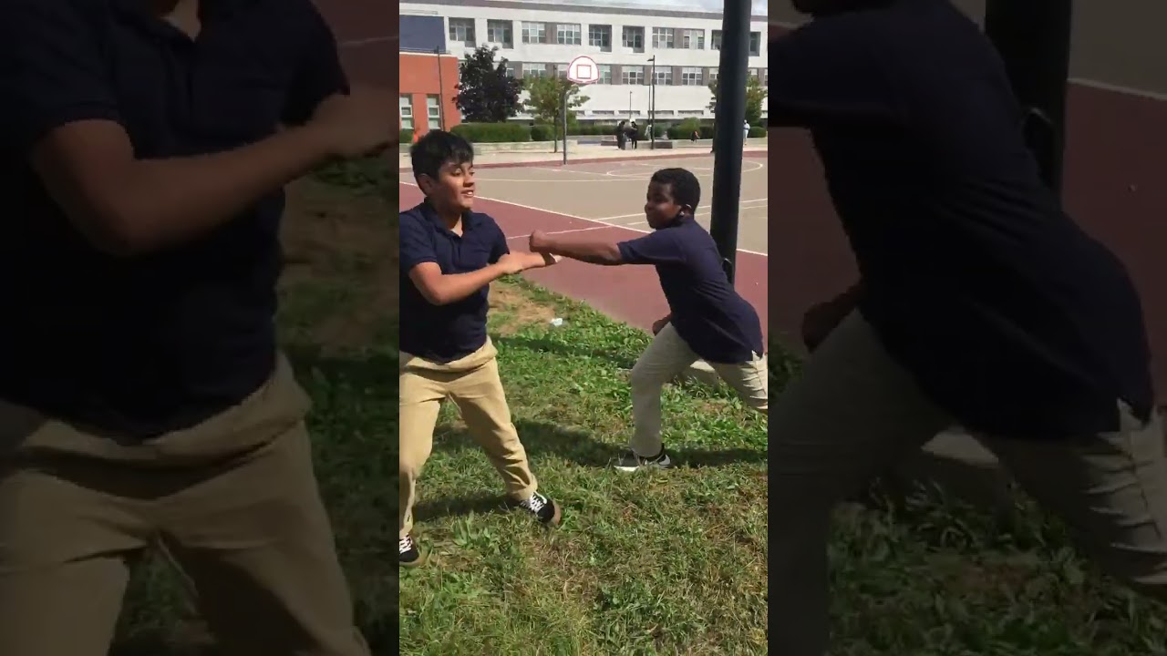 Super epic school fight