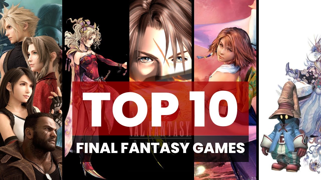 10 лучших игр FINAL FANTASY на SWITCH!