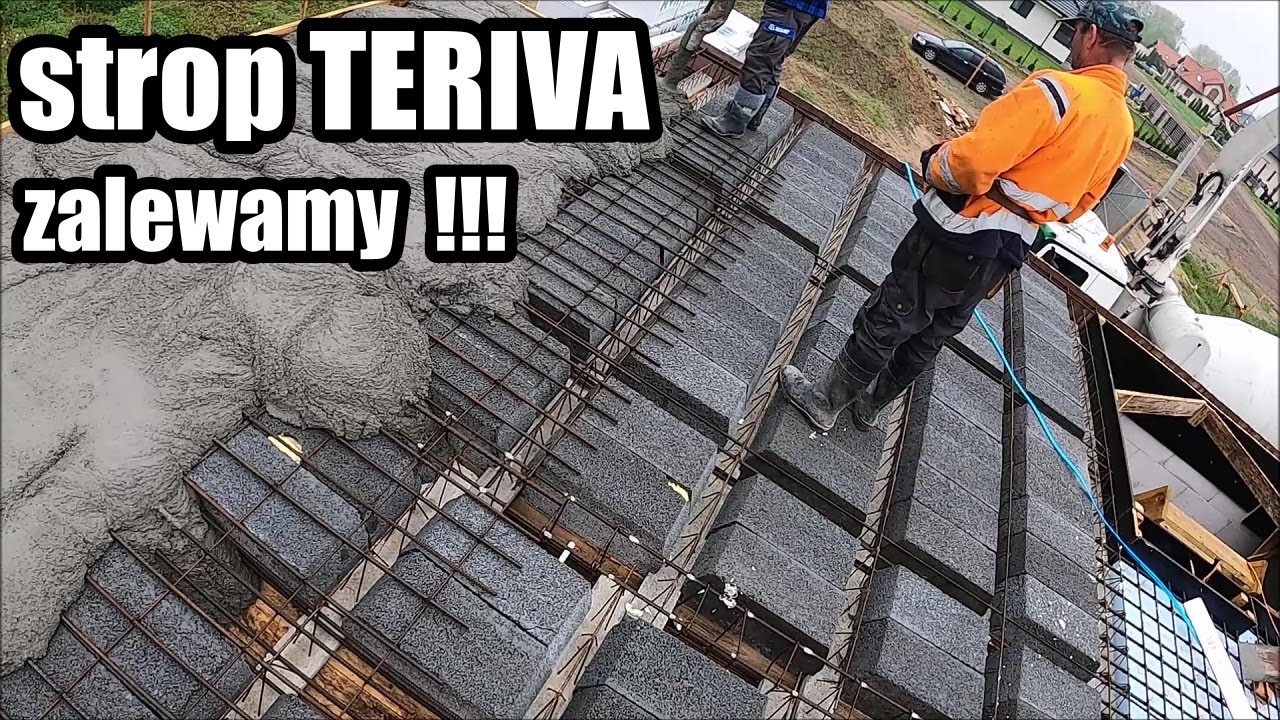 #34 STROP TERIVA -  ZALEWANIE - Czy starczy betonu?