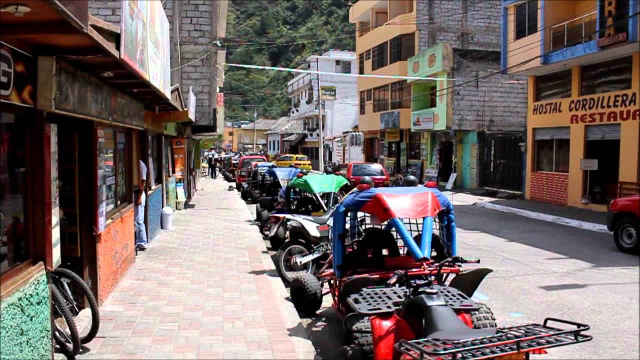 Baños de Agua Santa en Ecuador/ 12.2011/HD