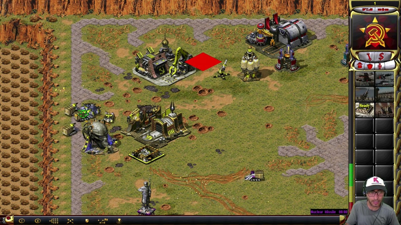 NO MONEY FREE FOR ALL = TOTALLY RANDOM GAME SUPER CRATES online multiplayer Red Alert 2 Gameplay