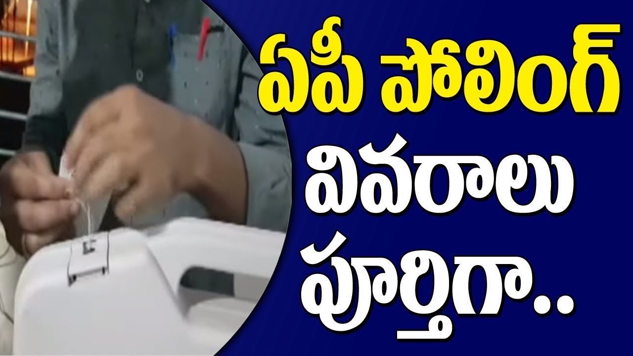 Latest Updates On Polling Percentage | AP Elections 2019 ||