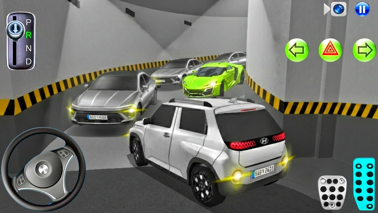 New Casper car Stuck in Parking Garage - 3D Driving Class - Car Game - 2026 Android iOS Gameplay
