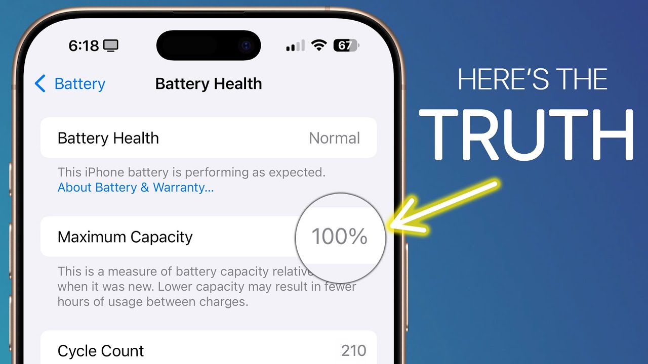 The ONLY Way to Keep 100% iPhone Battery Health!
