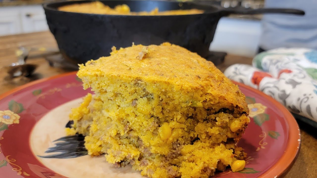 Мексиканский кукурузный хлеб с начинкой #fullmeal