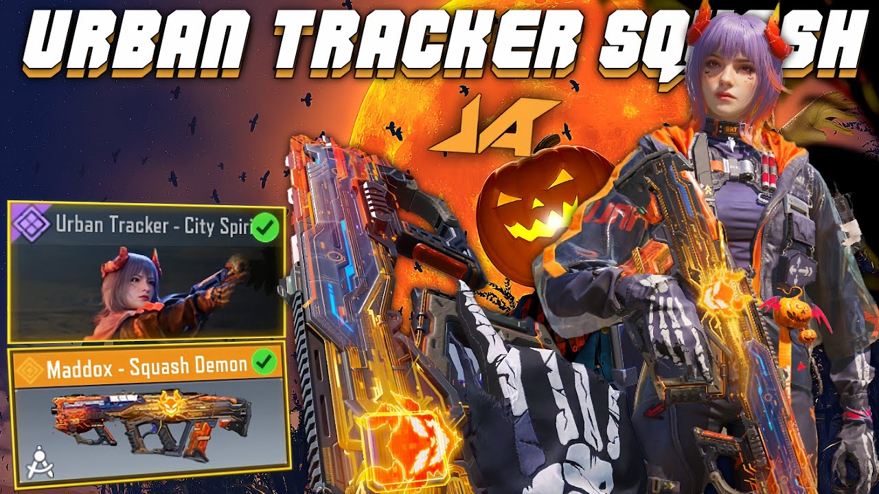*NEW* Urban Tracker City Spirit + Legendary Maddox Squash Demon Skin (Intense Solo Gameplay) - CODM