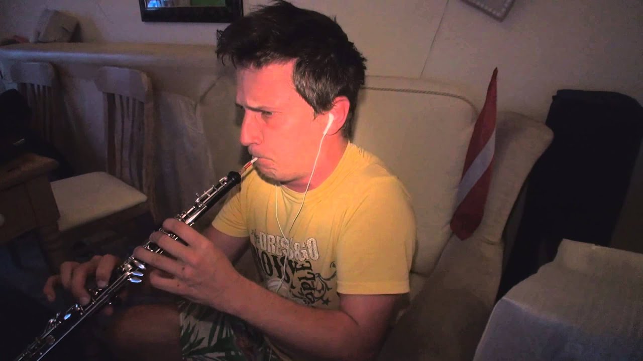 Rihanna - Stay ft. Mikky Ekko oboe cover by Toms Abelis / Free Music sheet