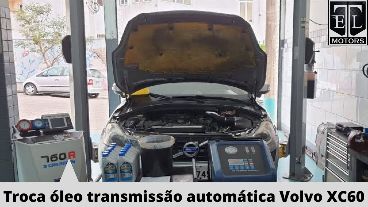 Troca óleo transmissão automática VOLVO XC60 - TROCA 100%
