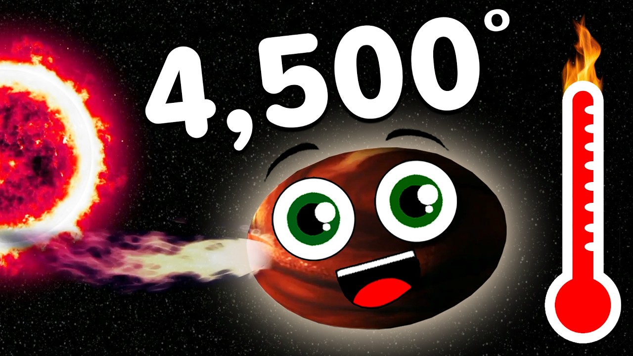 Ta ognista planeta ma 4500&deg; | KLT