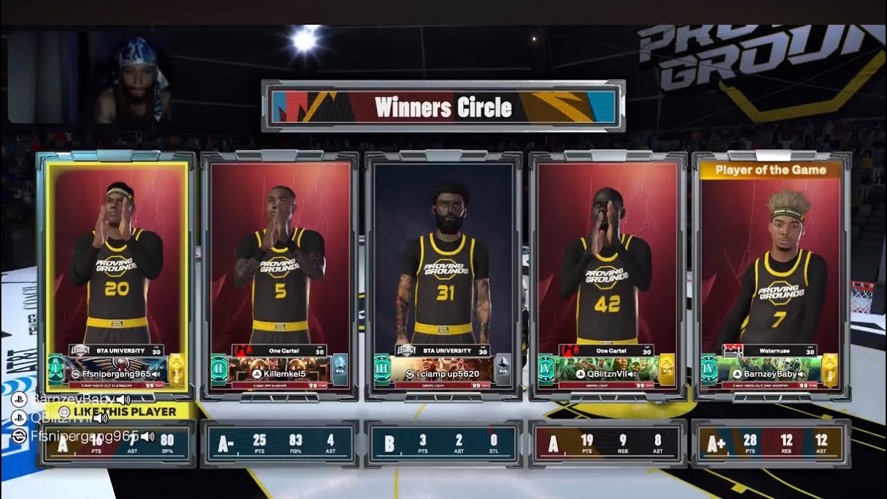 1v5 🥴 PLAYER OF THE GAME HONORS PART 22 💪🏾 & TRIPLE DOUBLE PART 24 🎬 20 PTS, 12 REB, & 12 AST 🔥 #2k 