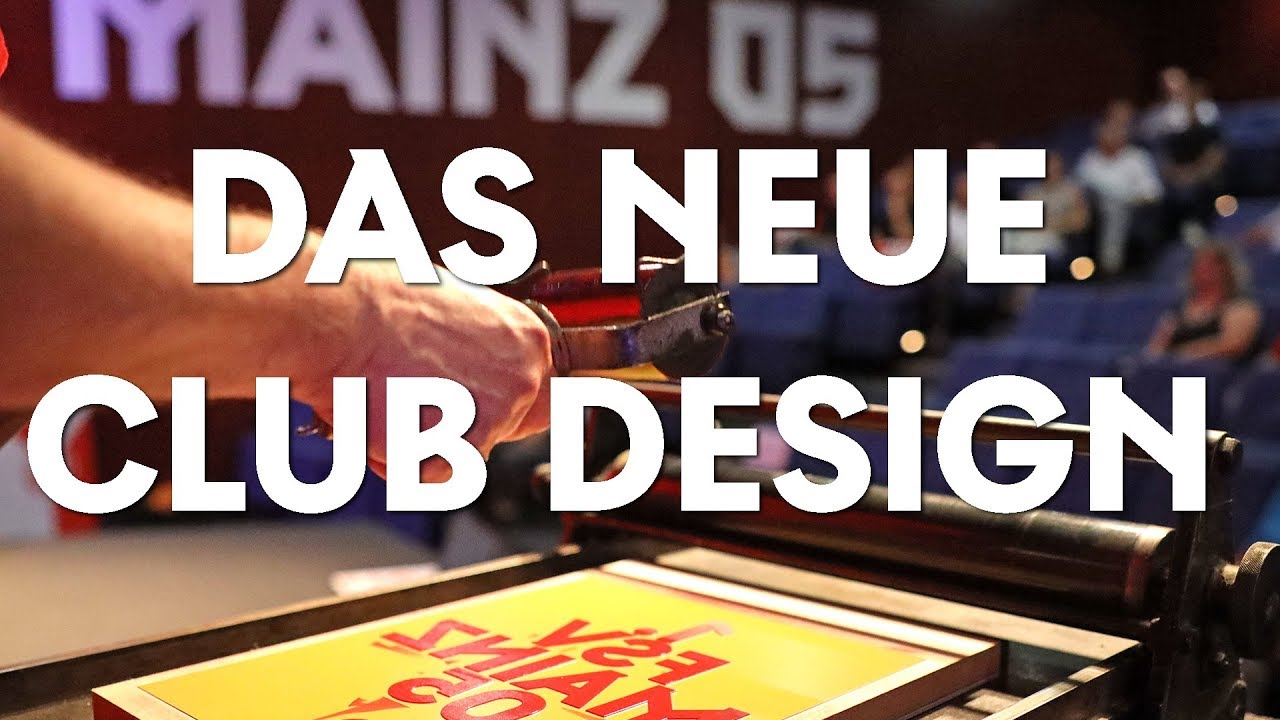 Pr&auml;sentation des neuen Club Design  |  1. FSV Mainz 05