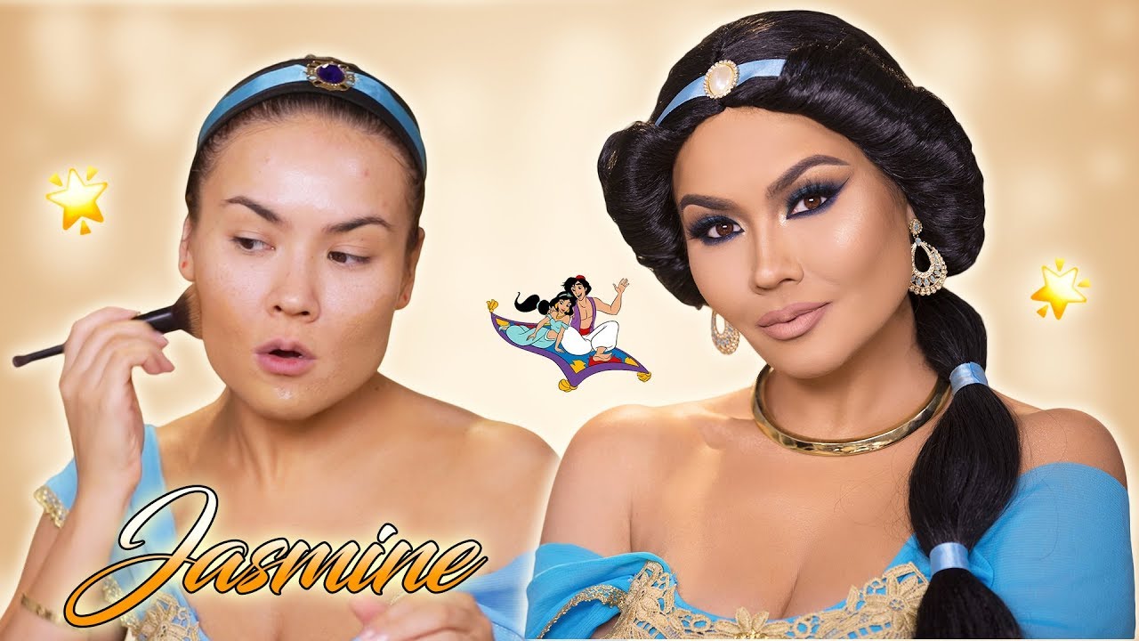 PRINCESS JASMINE HALLOWEEN MAKEUP TUTORIAL | Maryam Maquillage