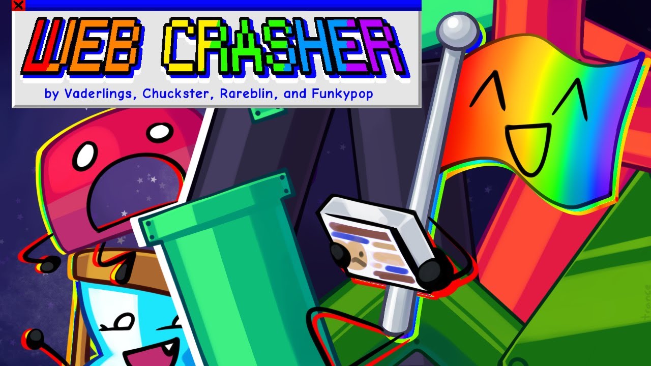 Friday Night Funkin' BFDI 26 WEB CRASHER (OFFICAL GAMEPLAY SHOWCASE)