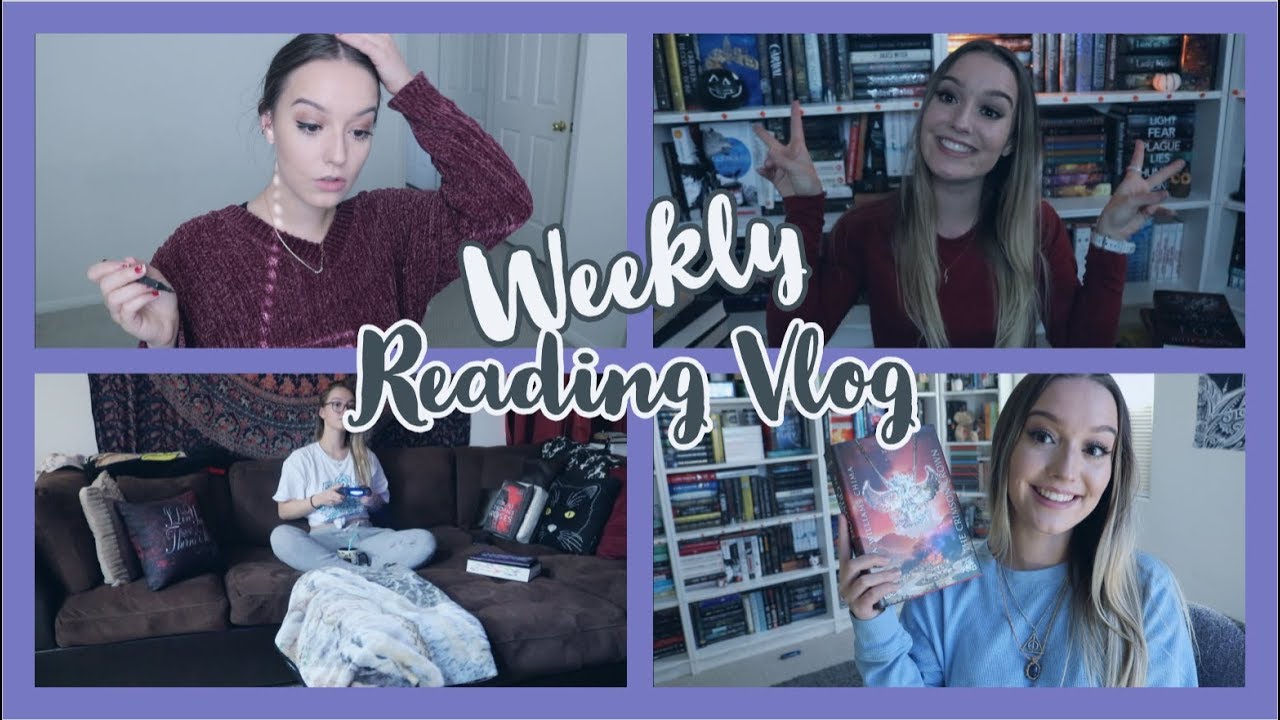 GET READY WITH ME + GETTING OUT OF MY SLUMP  Reading Vlog Nov. 26 - Dec. 2