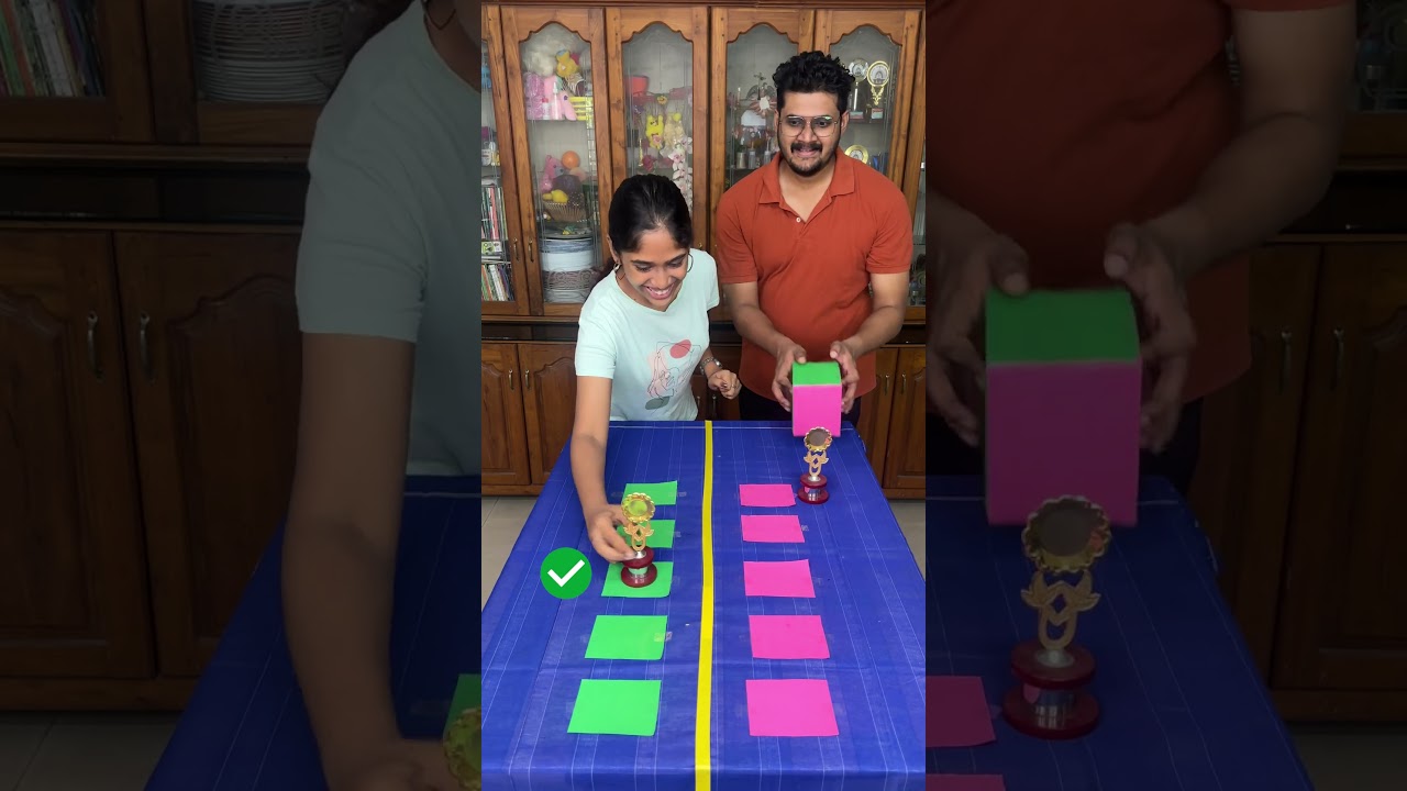 Exciting Color Dice Challenge, Who Reaches The Finish Line First? #Funnyfamily #Partygames