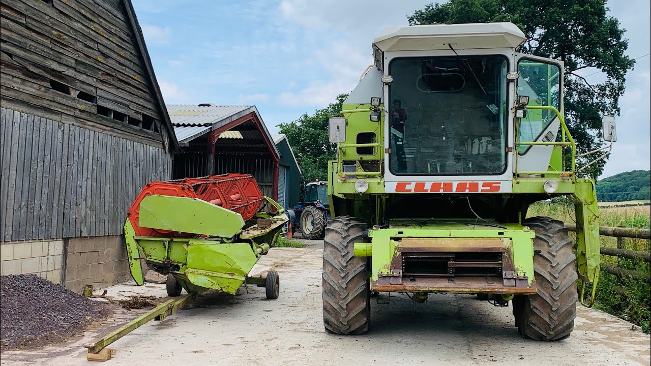 New Addition To The Fleet. Claas Dominator 96