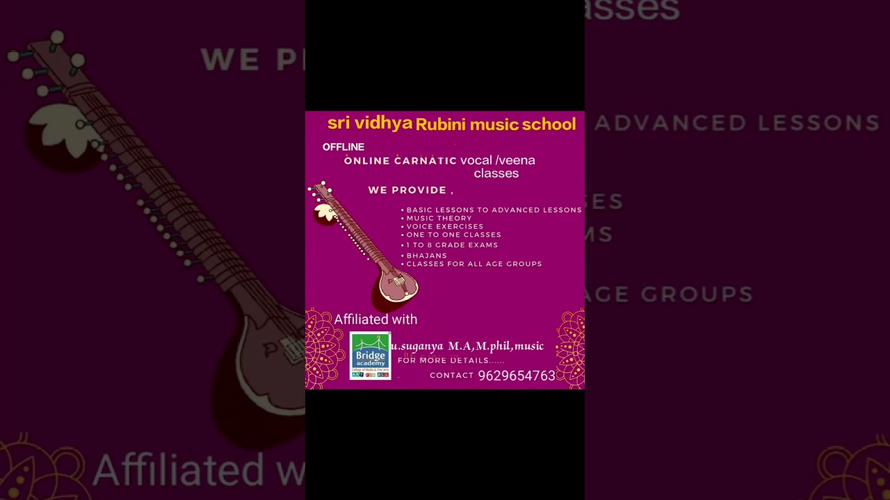 Vijayathasami Carnatic vocal /veena classes 