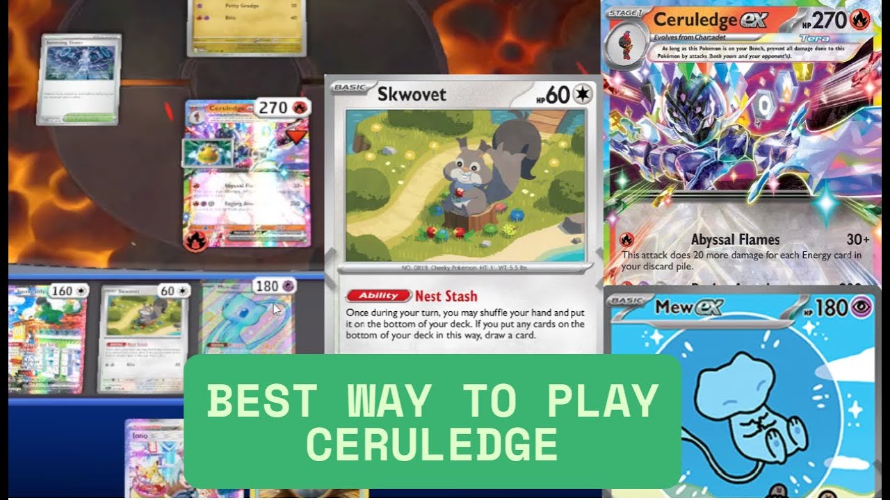 Best version of Ceruledge ex!? - PTCG