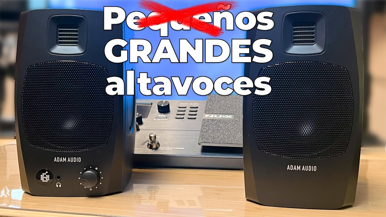 Estos ALTAVOCES son INCREIBLES  😍🔈 | Adam Audio D3V