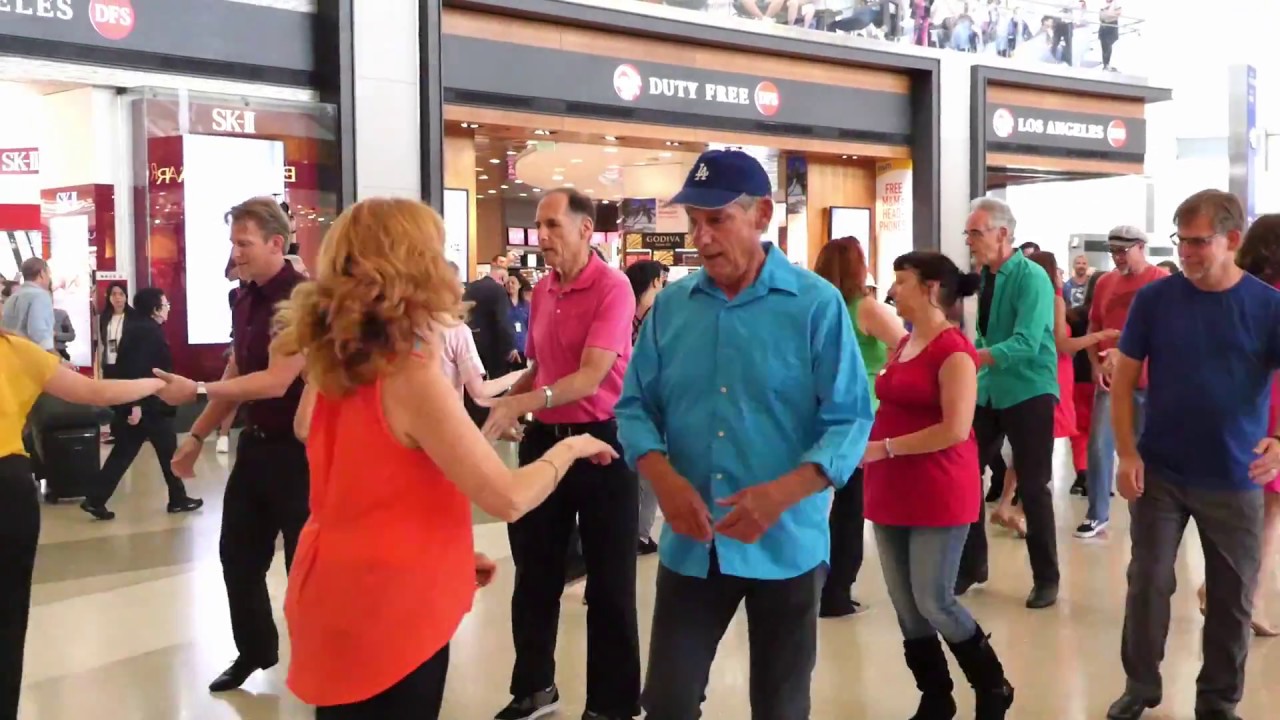 Los Angeles International Airport 2017 Int'l West Coast Swing Flashmob