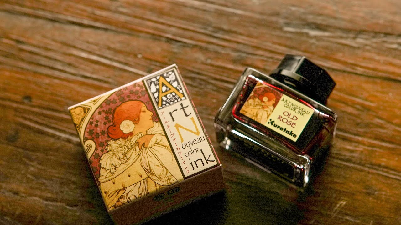 Kuretake Old Rose Art nouveau color ink