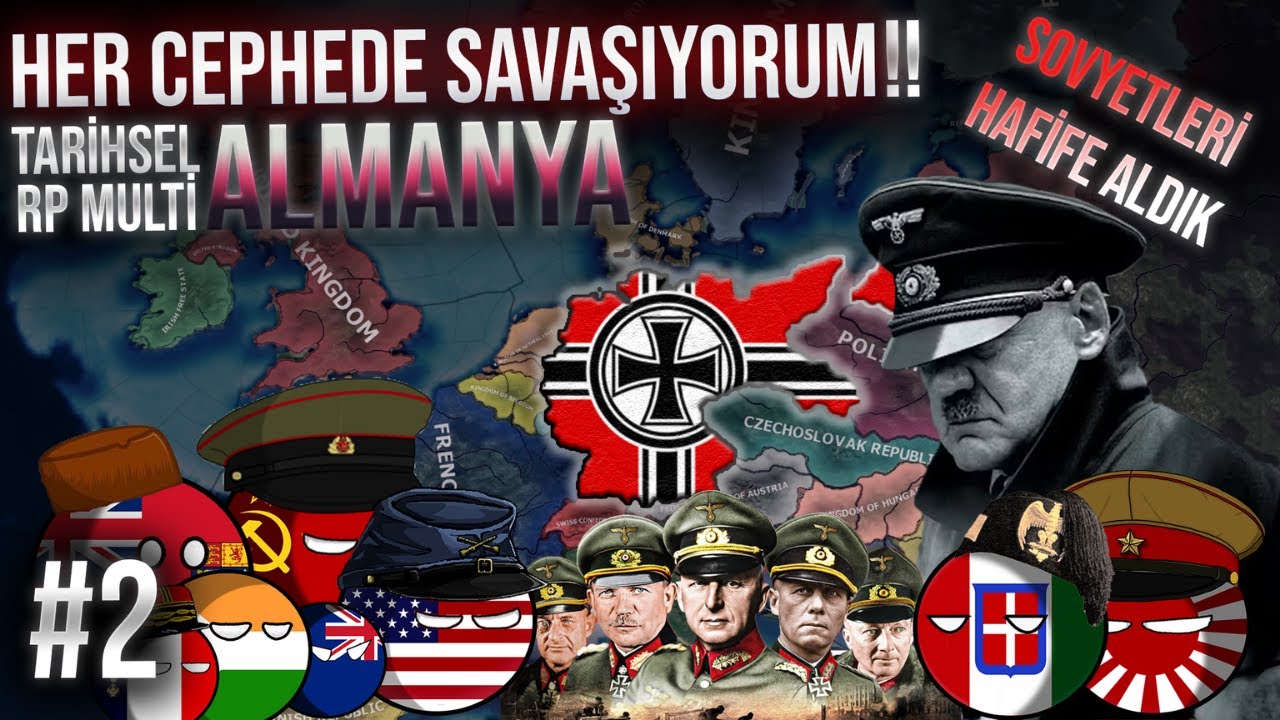 HEPİNİZİ STALIN GİBİ PURGELMELİYDİM!!! | Hearts of Iron 4 - MULTIPLAYER | ALMANYA #2