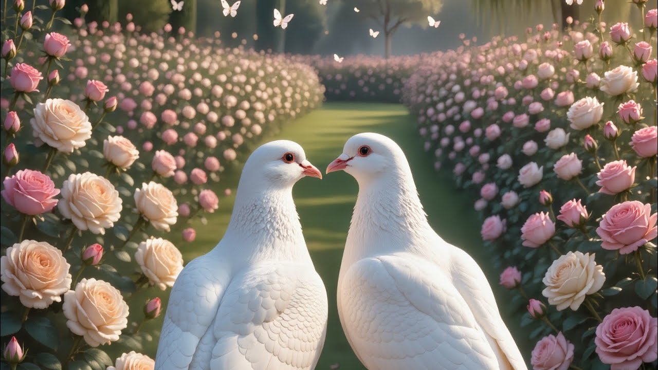 Son amour pour vous ne peut plus être contenu... L'univers créé la rencontre 🕊️❤️✨ 