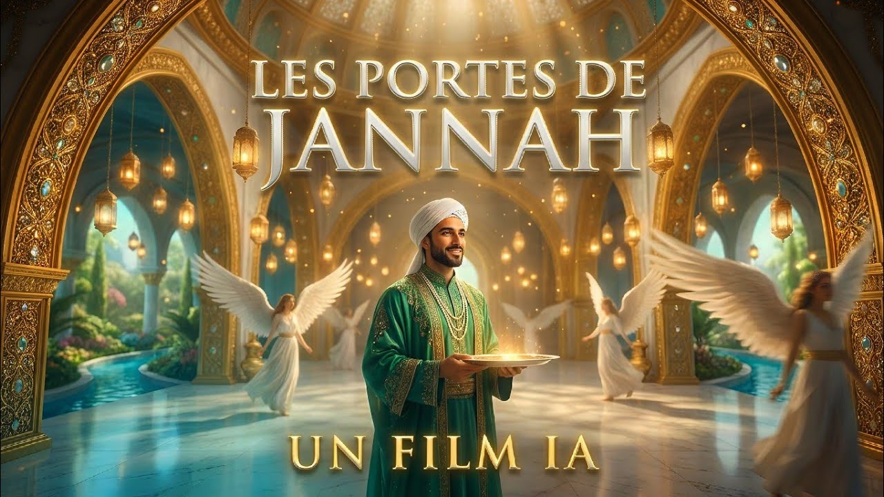 À la Découverte de Jannah : Le Paradis Éternel Dévoilé en IA 🕊️