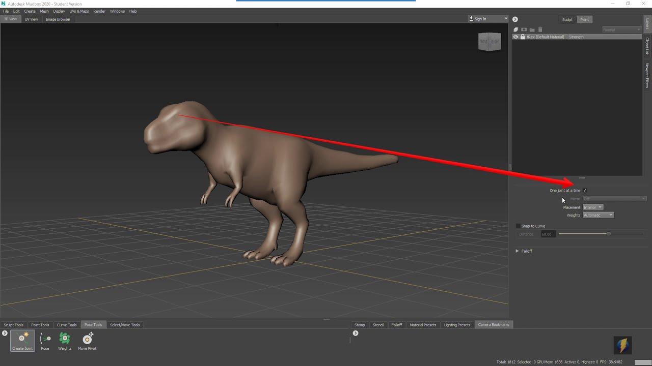 Mudbox- The Posing Tools
