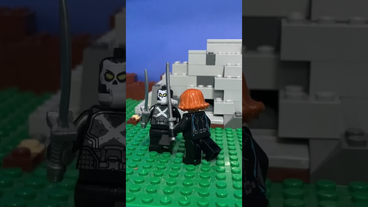 Random Lego Black Widow battle scene 