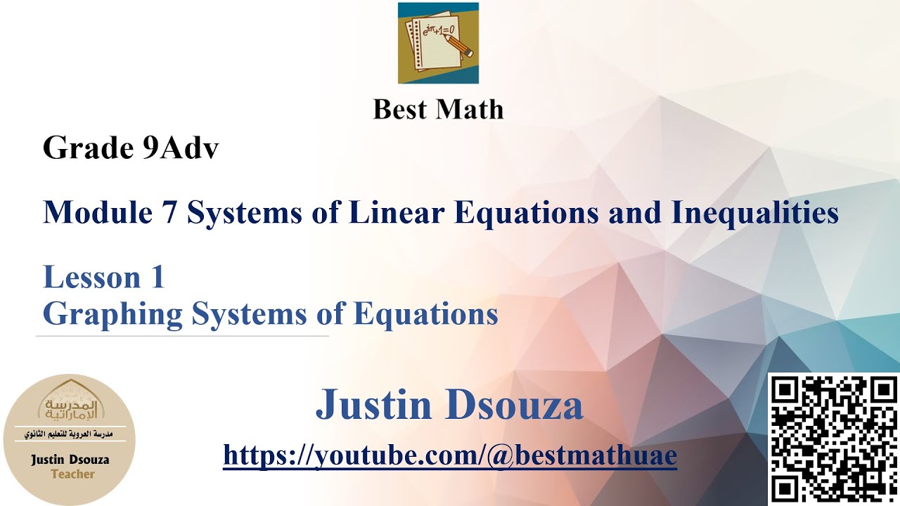 Graphing Systems of Equations  | Systems of Linear Equations and Inequalities |