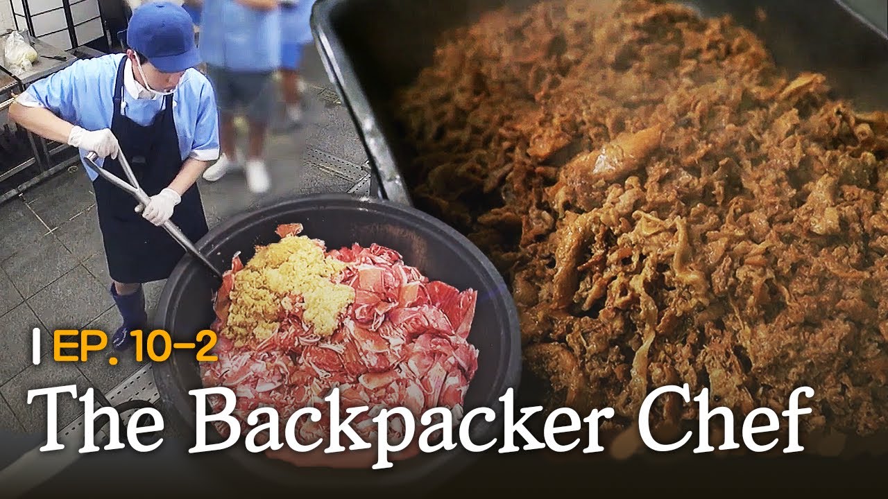 [K-Contents] AhnBohyun makes special noodles✨️ | The Backpacker Chef EP.10-2 #Engsub #Kreality